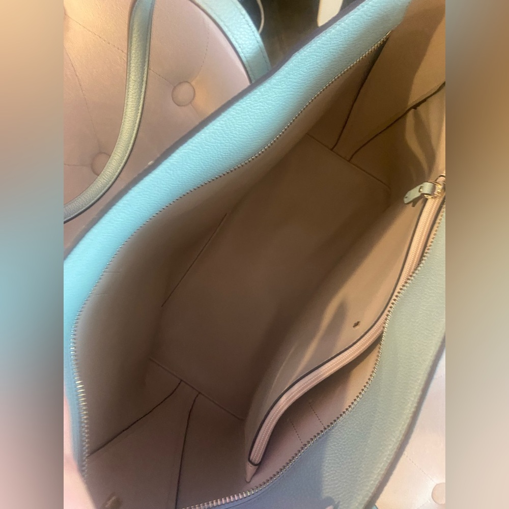 Kate Spade Blue Leather Tote
